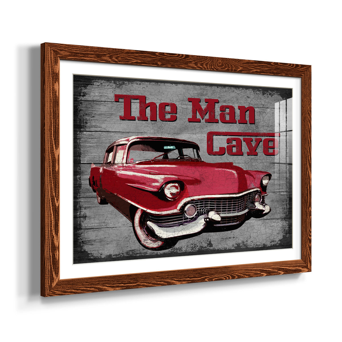 The Man Cave-Premium Framed Print - Ready to Hang