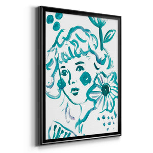 Budding Flower II Premium Framed Print - Ready to Hang