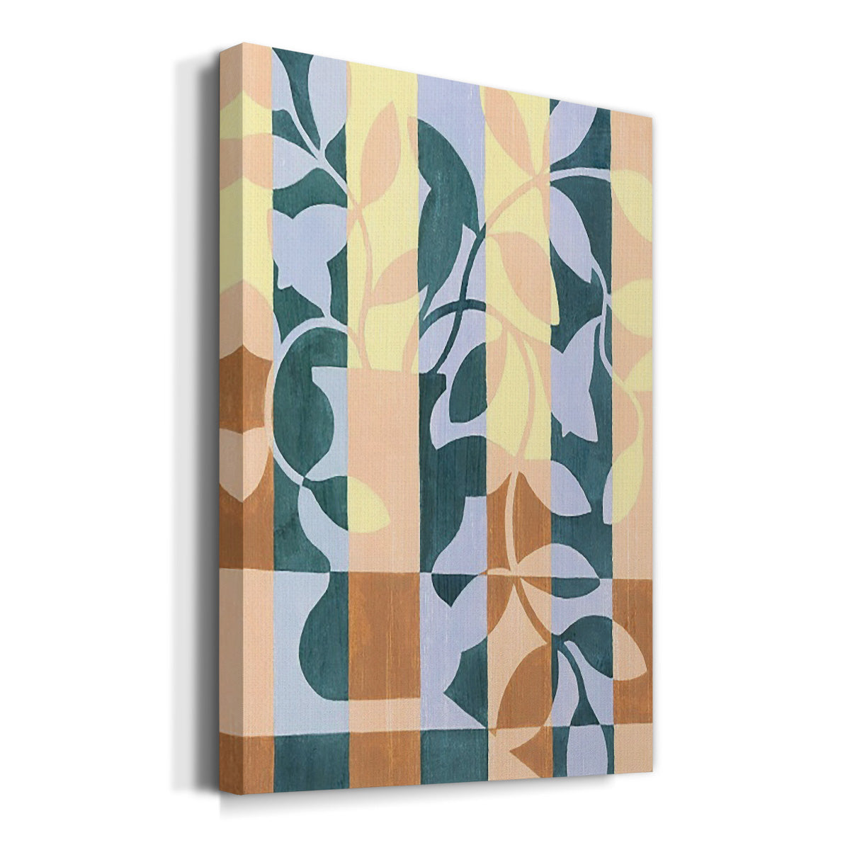 Checkered Cutting II Premium Gallery Wrapped Canvas - Ready to Hang