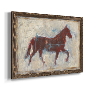 Iron Equine II-Premium Framed Canvas - Ready to Hang
