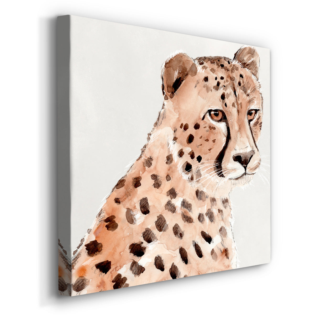 Saharan Cheetah II-Premium Gallery Wrapped Canvas - Ready to Hang