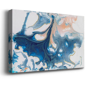Dancing Blue I Premium Gallery Wrapped Canvas - Ready to Hang