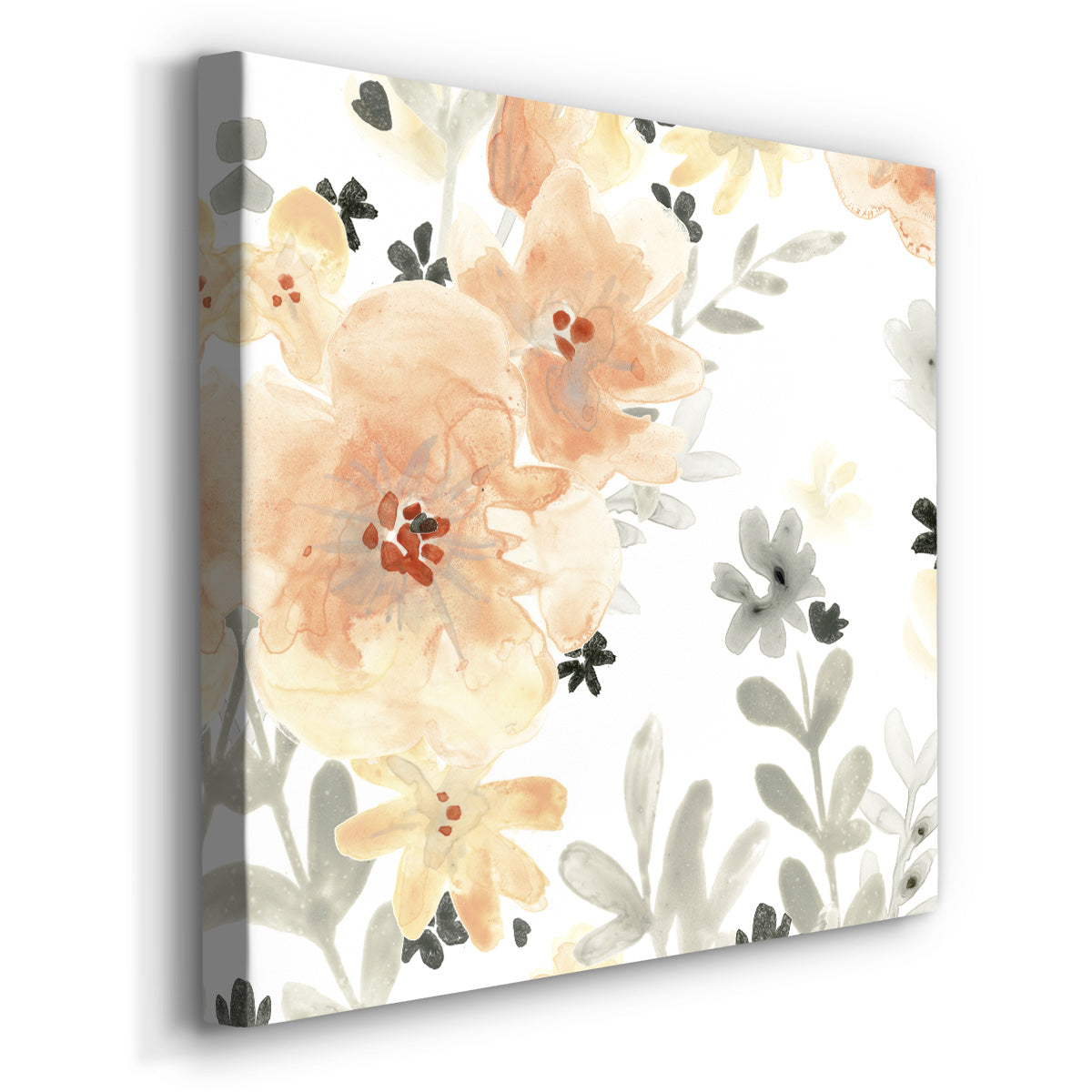 Blush Garden I-Premium Gallery Wrapped Canvas - Ready to Hang
