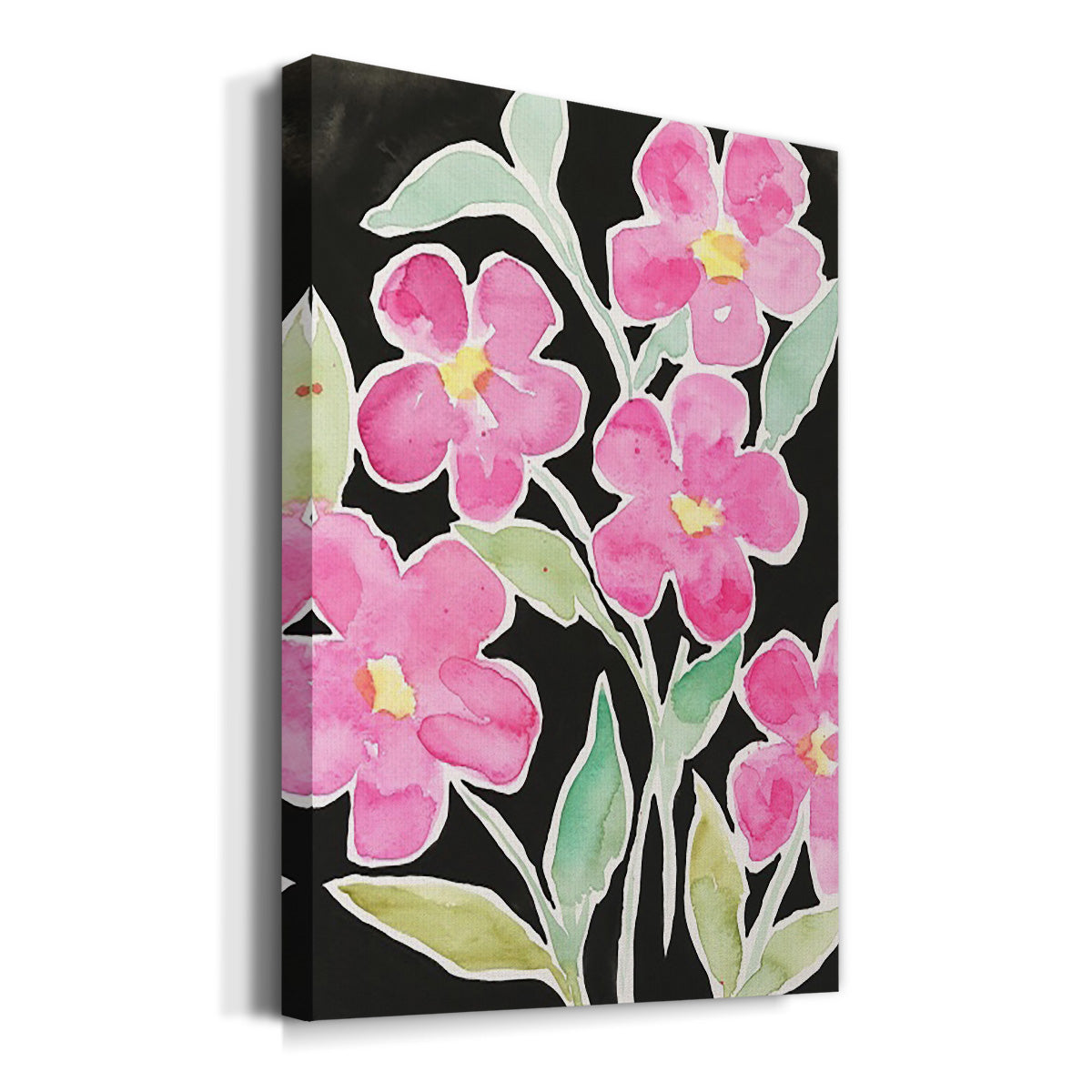 Floral Choir Premium Gallery Wrapped Canvas - Ready to Hang