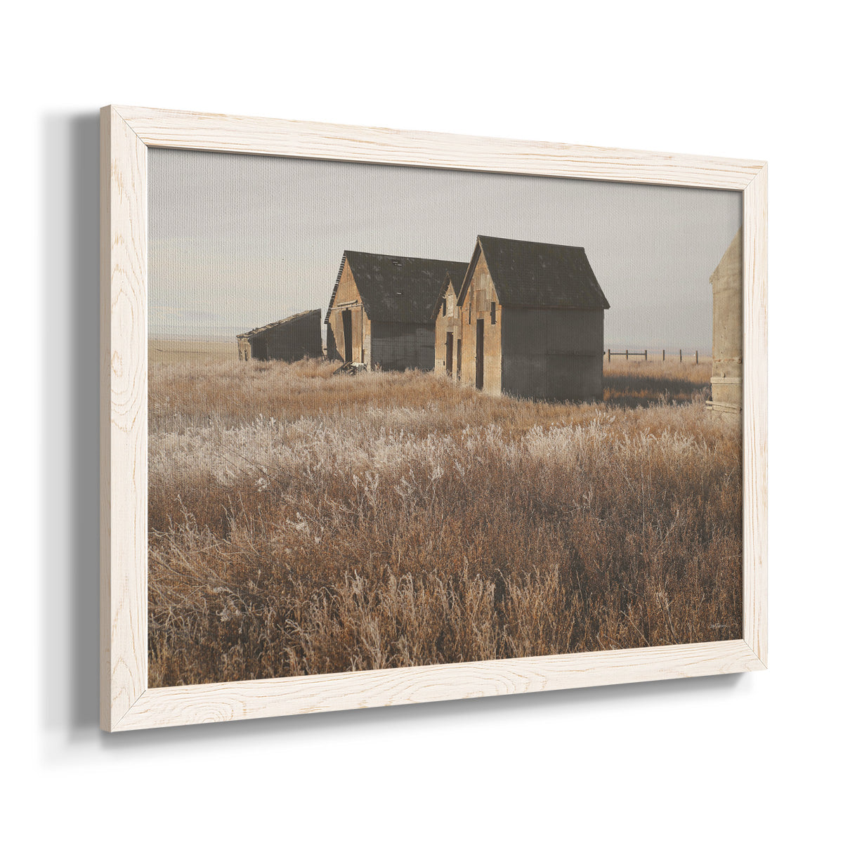 The Old Farm-Premium Framed Canvas - Ready to Hang