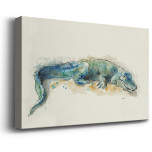 Alligator Premium Gallery Wrapped Canvas - Ready to Hang