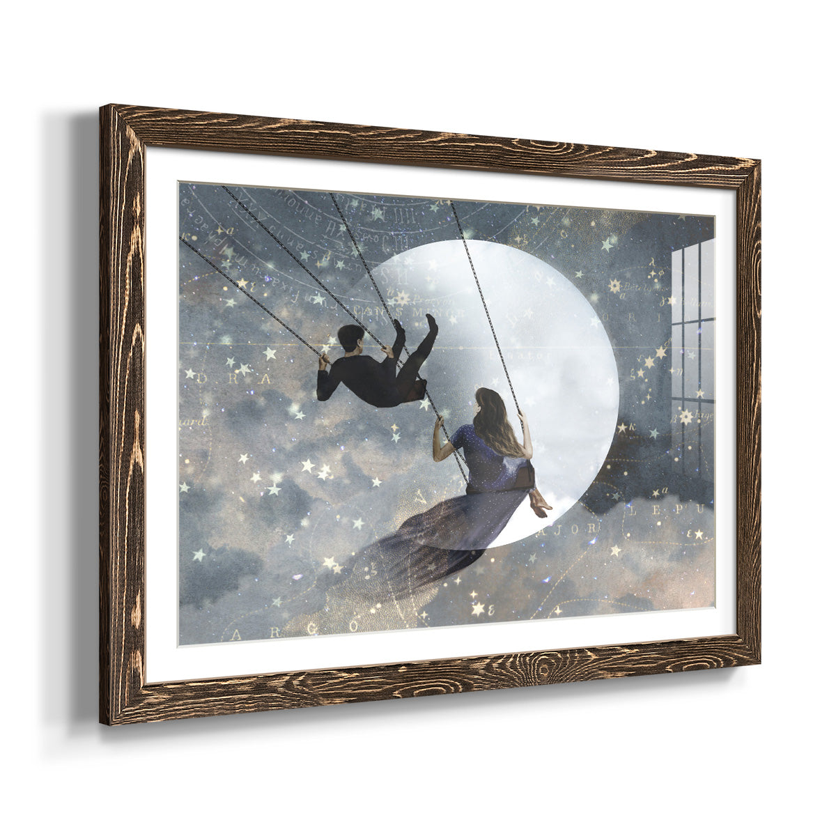 Celestial Love II-Premium Framed Print - Ready to Hang