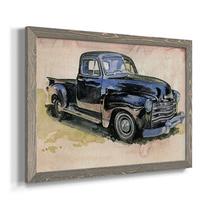Antique Pickup II-Premium Framed Canvas - Ready to Hang