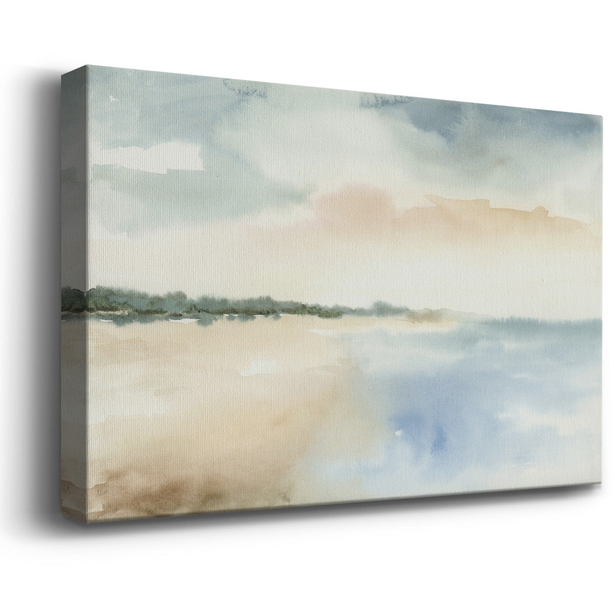 Simple Sea Premium Gallery Wrapped Canvas - Ready to Hang