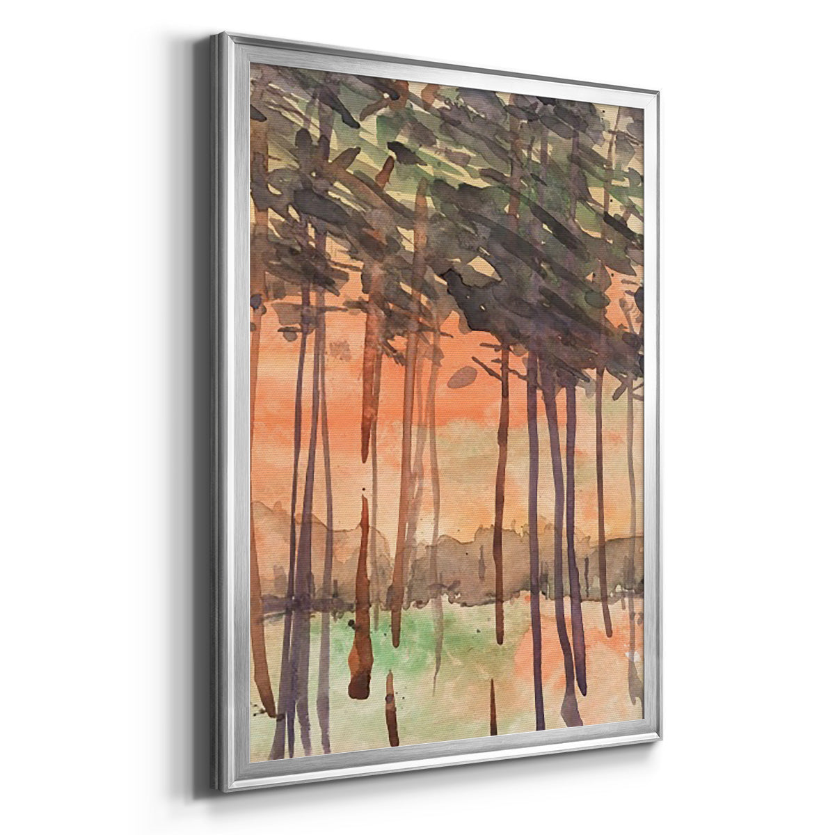 Between the Trees I Premium Framed Print - Ready to Hang