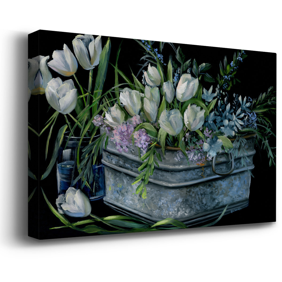 Wild Tulips Premium Gallery Wrapped Canvas - Ready to Hang