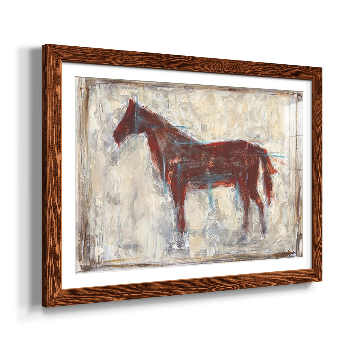 Iron Equine I-Premium Framed Print - Ready to Hang