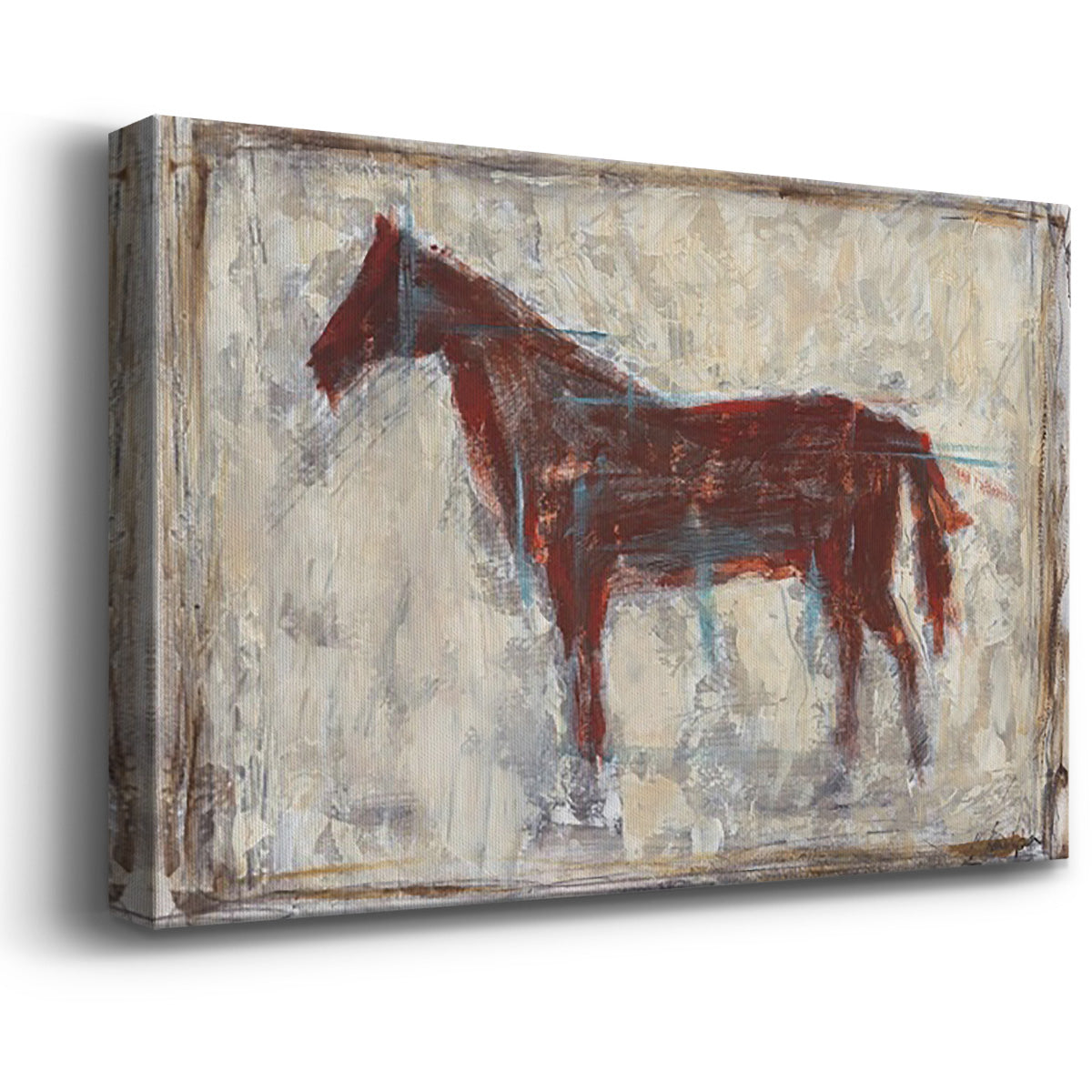 Iron Equine I Premium Gallery Wrapped Canvas - Ready to Hang