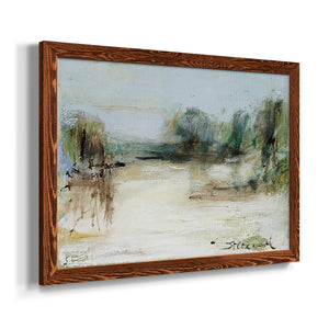 Wintery Horizon III-Premium Framed Canvas - Ready to Hang