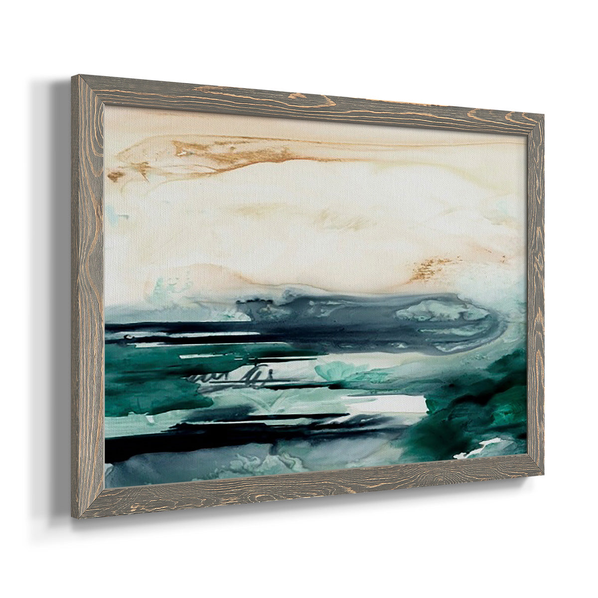 Sea Foam Flow II-Premium Framed Canvas - Ready to Hang