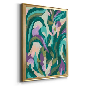 Jungle Wave I Premium Framed Print - Ready to Hang