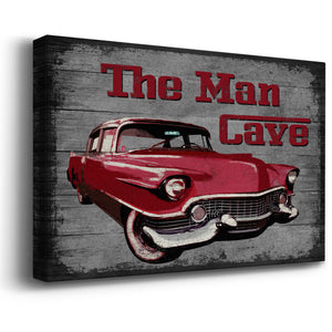 The Man Cave Premium Gallery Wrapped Canvas - Ready to Hang