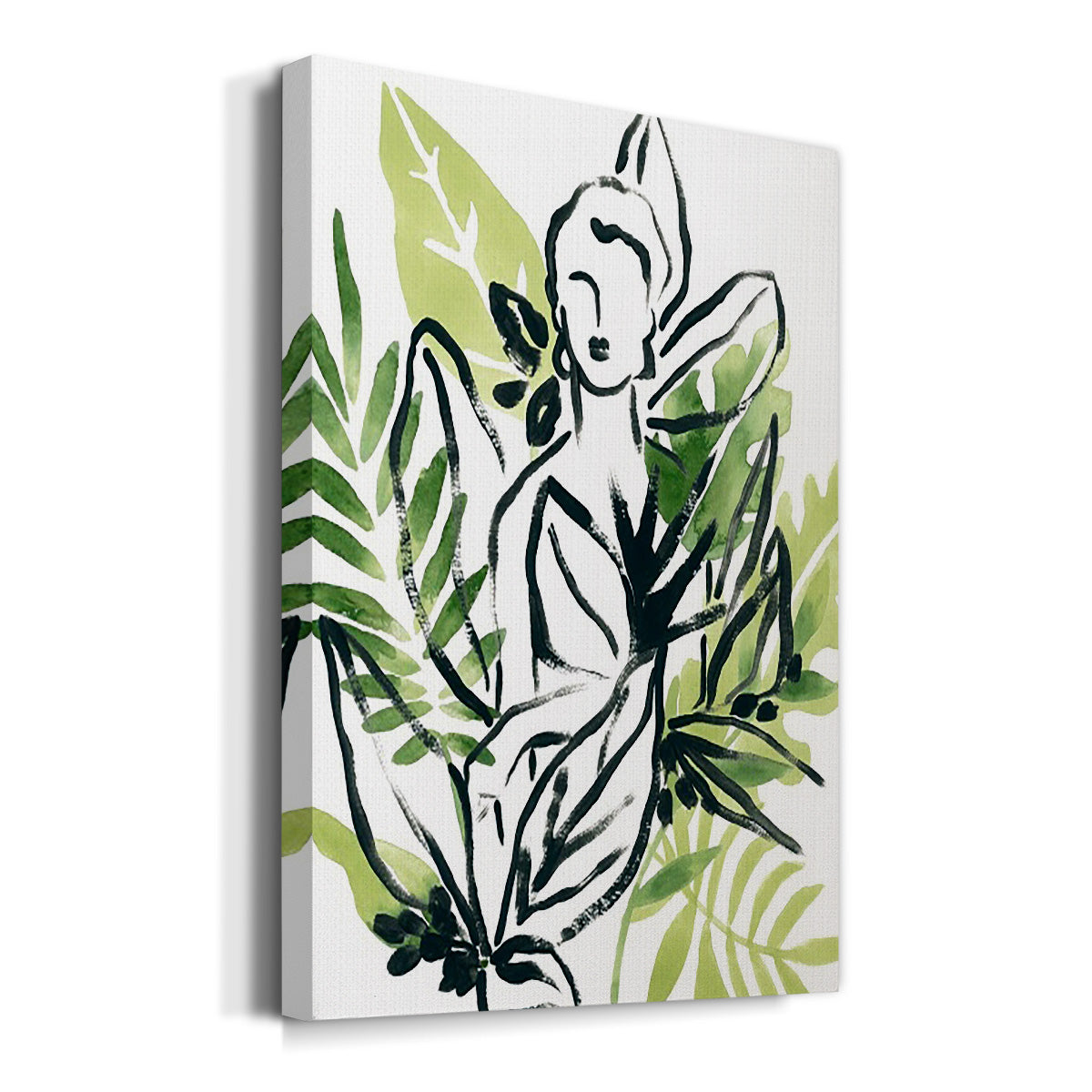 Tropical Sketchbook I Premium Gallery Wrapped Canvas - Ready to Hang