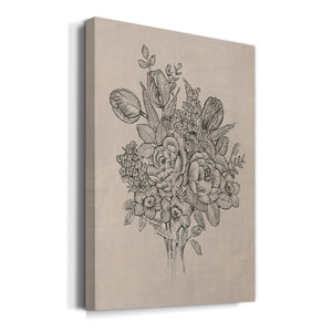 Floral Bouquet II Premium Gallery Wrapped Canvas - Ready to Hang