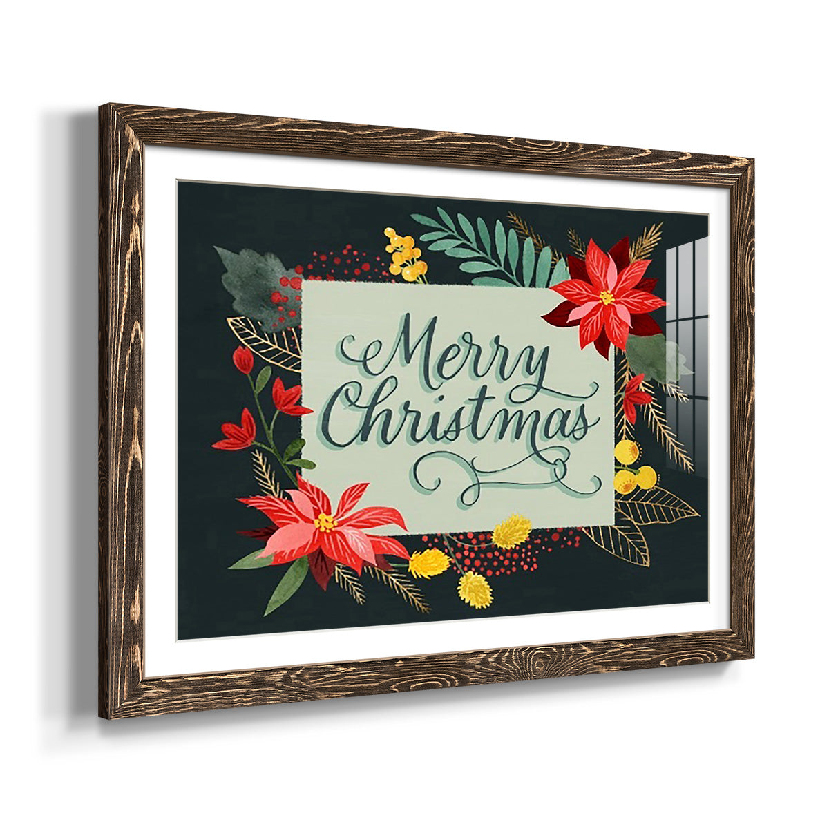 Bright Christmas Night  I-Premium Framed Print - Ready to Hang