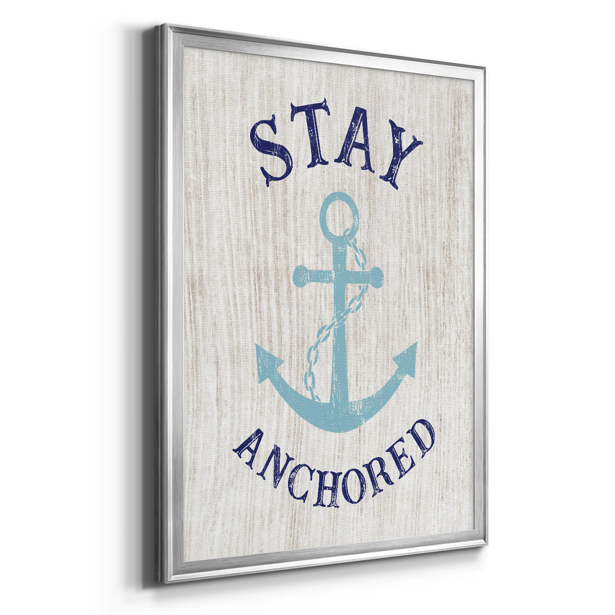 Stay Anchored Premium Framed Print - Ready to Hang