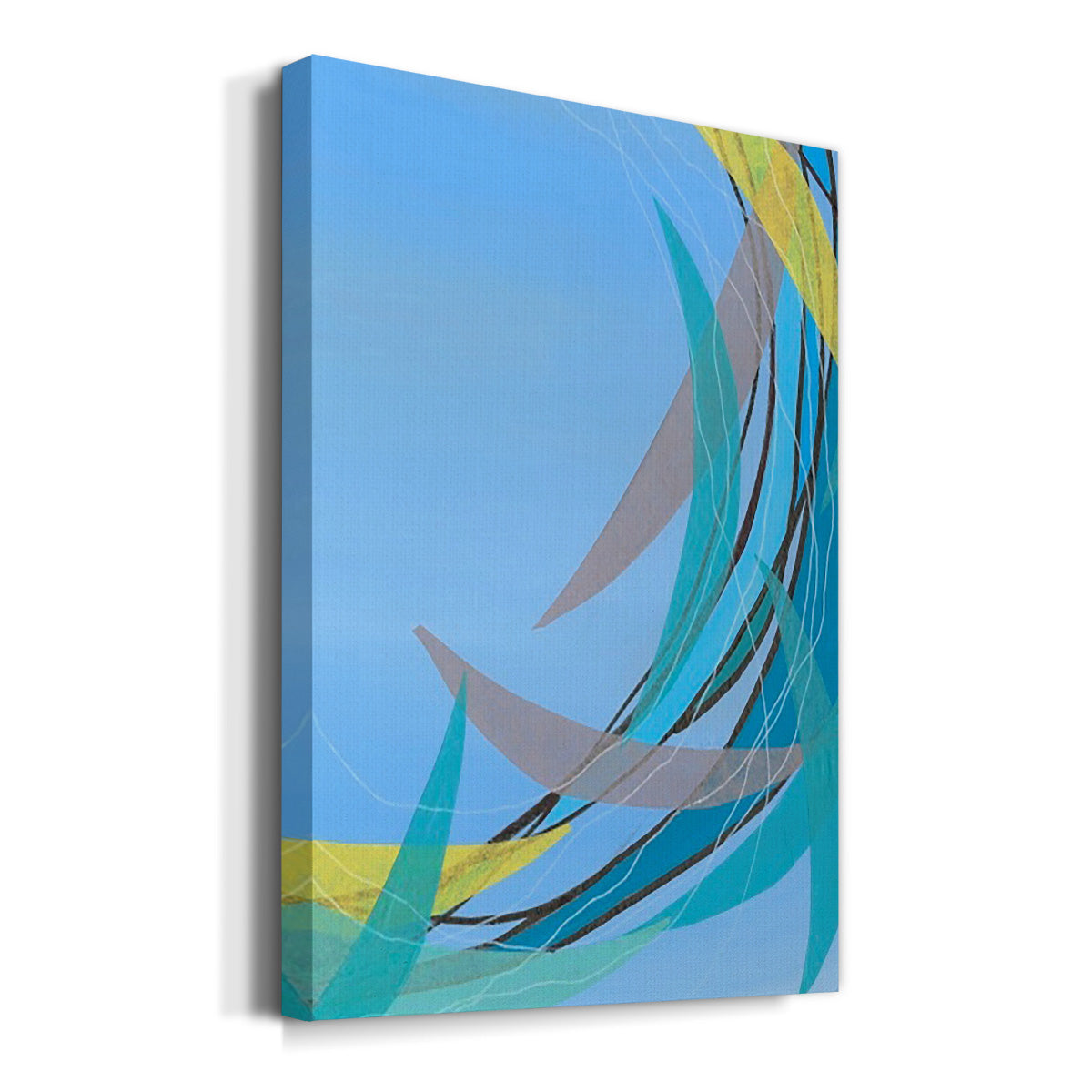 Circulating Flow II Premium Gallery Wrapped Canvas - Ready to Hang