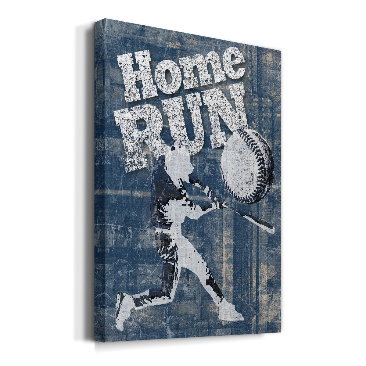 Home Run Hitter Premium Gallery Wrapped Canvas - Ready to Hang