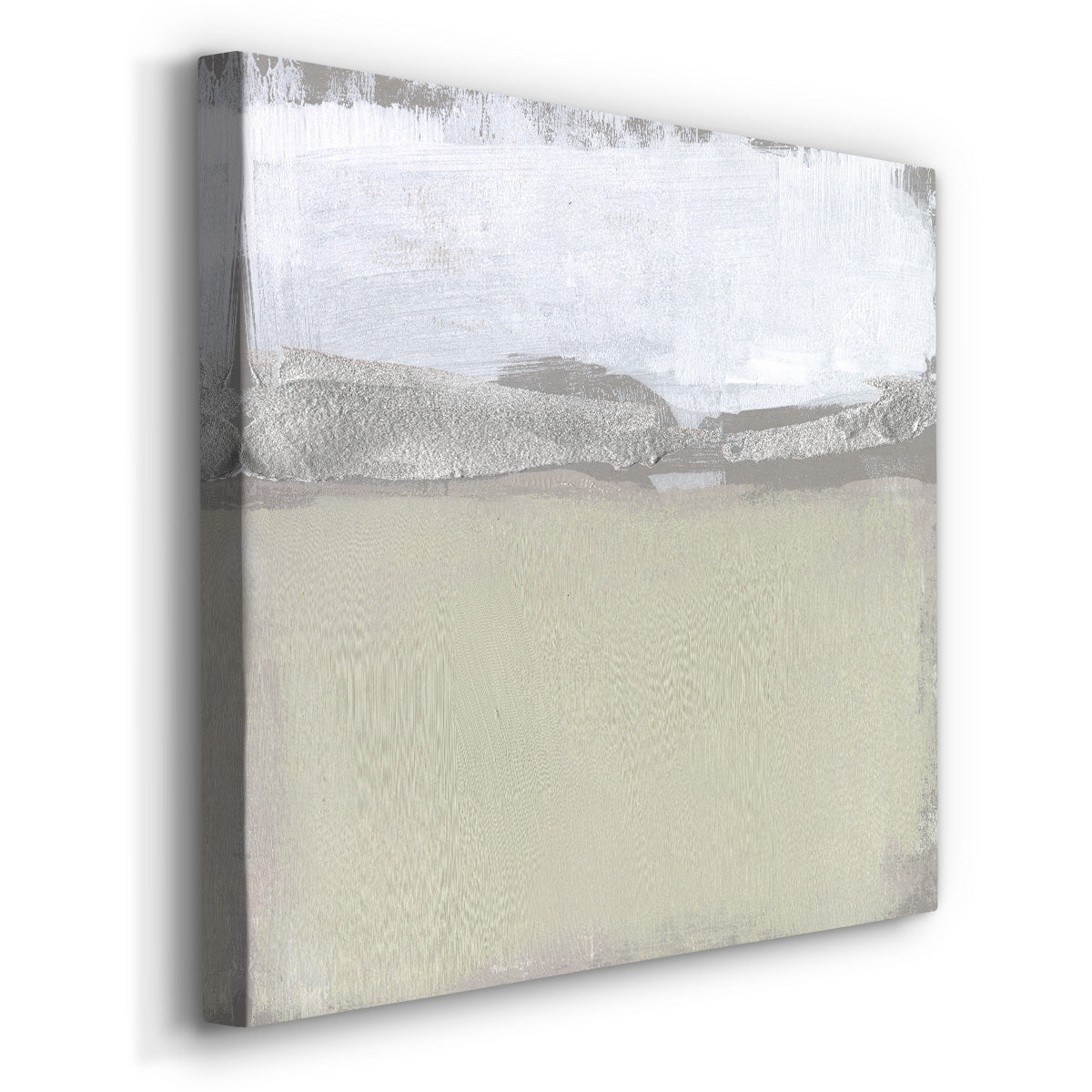 Silver Ribbon Horizon II-Premium Gallery Wrapped Canvas - Ready to Hang