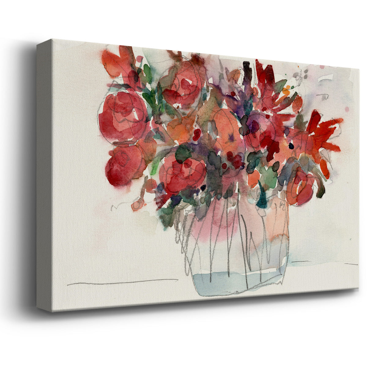 The Small Bunch I Premium Gallery Wrapped Canvas - Ready to Hang