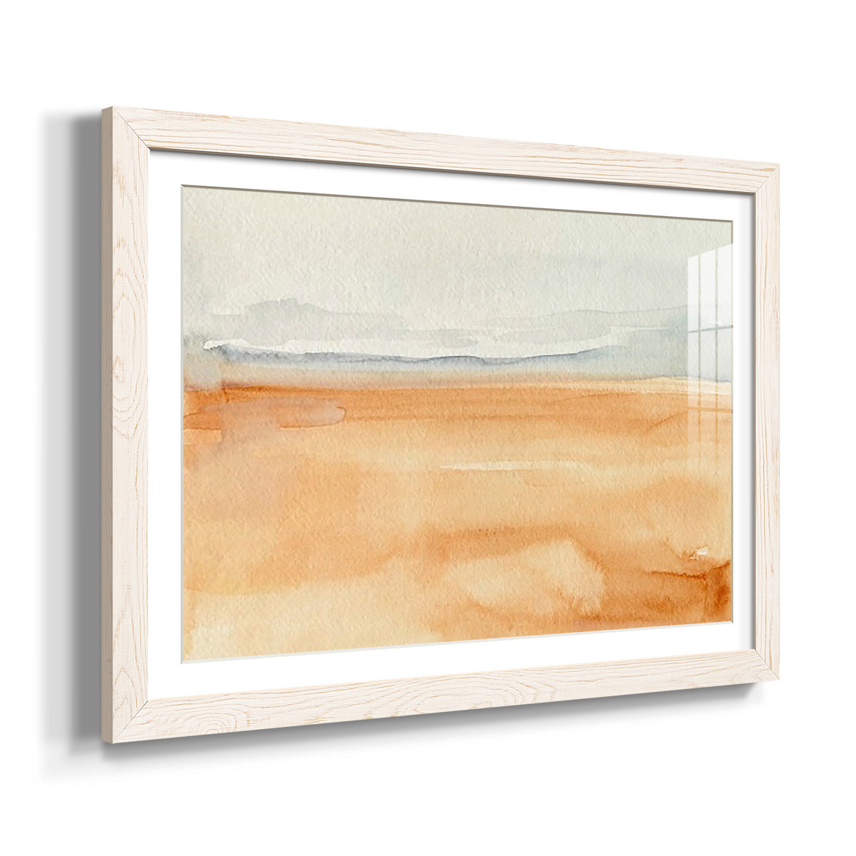 Ash Blue Horizon I-Premium Framed Print - Ready to Hang