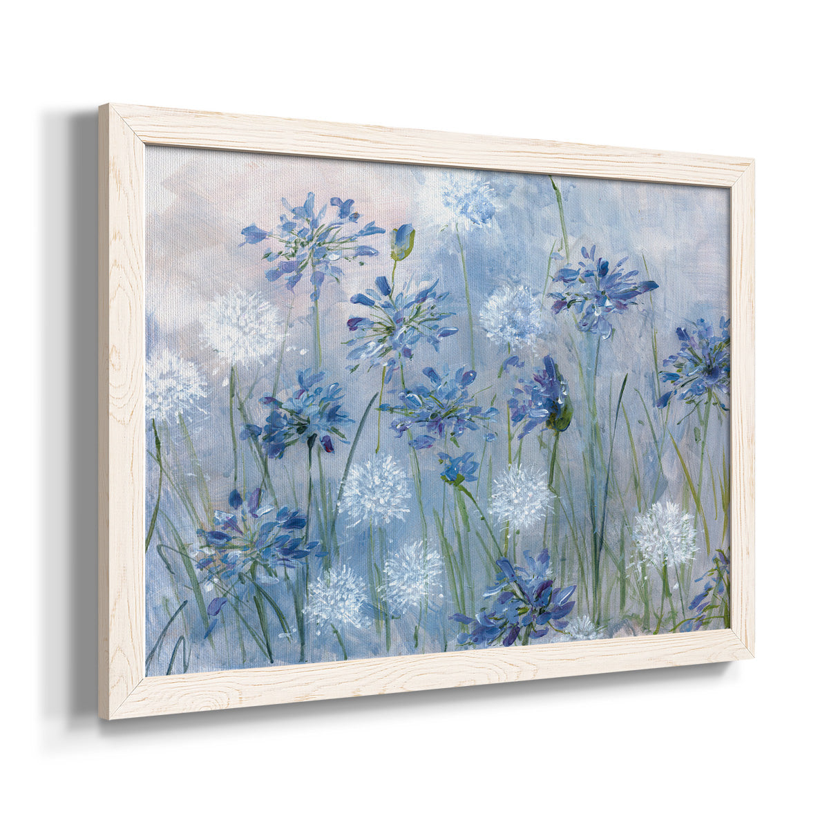 Dandelion and Agapanthus-Premium Framed Canvas - Ready to Hang