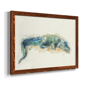 Alligator-Premium Framed Canvas - Ready to Hang