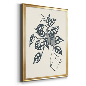 Growing Leaves III Premium Framed Print - Ready to Hang