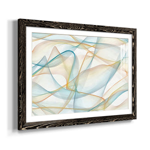 Curves and Waves V-Premium Framed Print - Ready to Hang