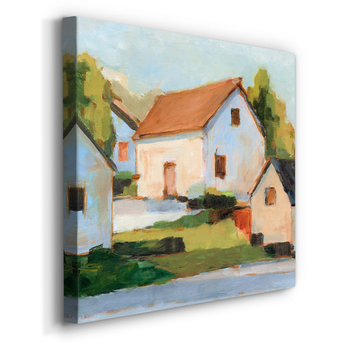 European Farmhouses I-Premium Gallery Wrapped Canvas - Ready to Hang