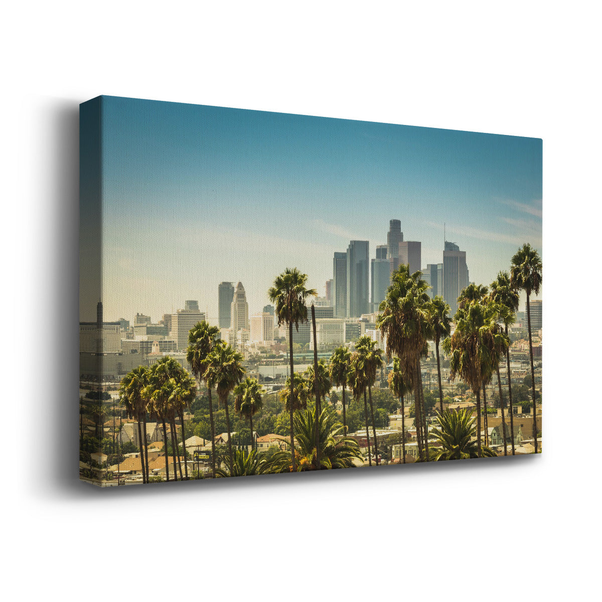 Downtown Los Angeles II Premium Gallery Wrapped Canvas - Ready to Hang