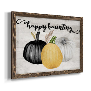Happy Haunting-Premium Framed Canvas - Ready to Hang