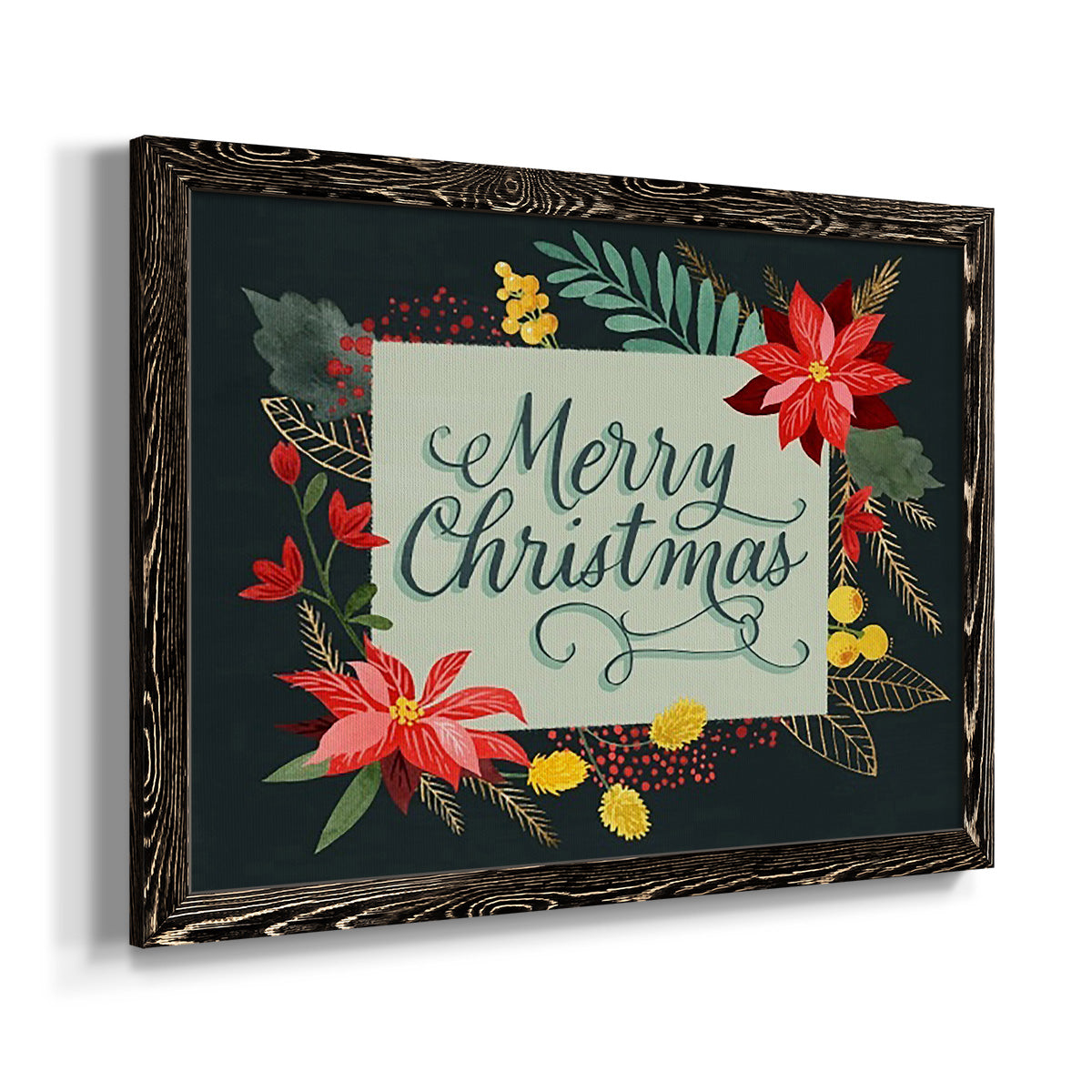 Bright Christmas Night  I-Premium Framed Canvas - Ready to Hang