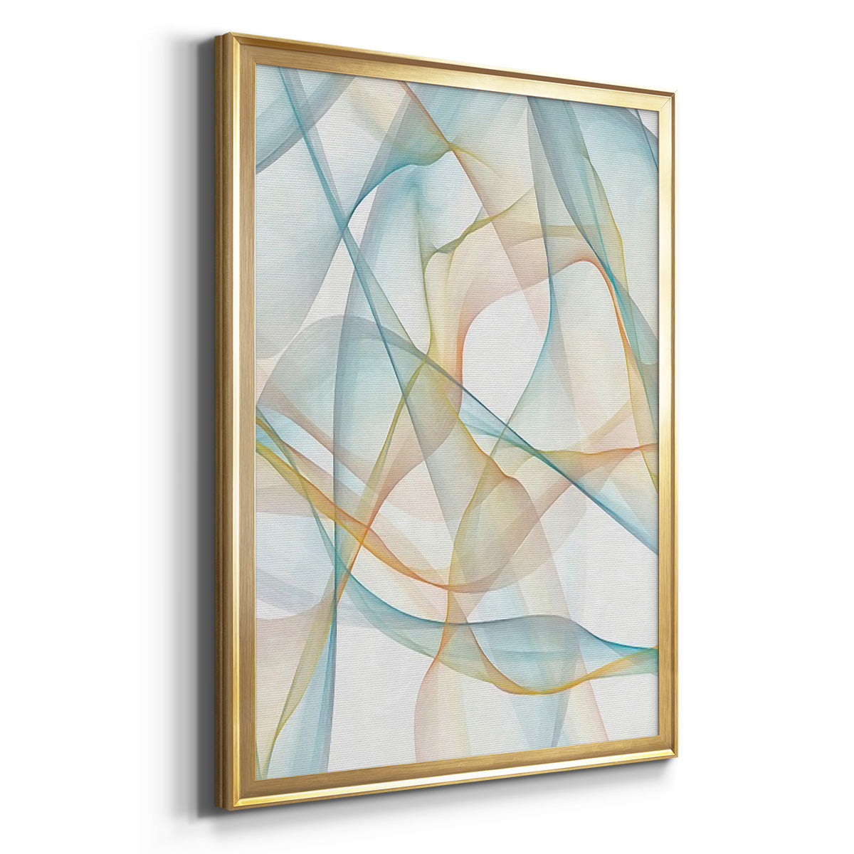 Curves and Waves III Premium Framed Print - Ready to Hang