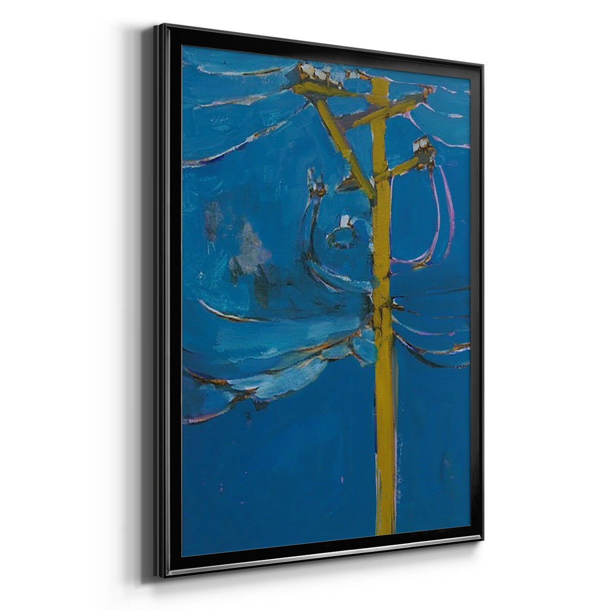 Wires IV Premium Framed Print - Ready to Hang