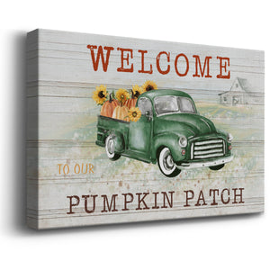 Pumpkin Patch Premium Gallery Wrapped Canvas - Ready to Hang