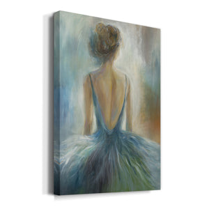 Lady in Blue Premium Gallery Wrapped Canvas - Ready to Hang