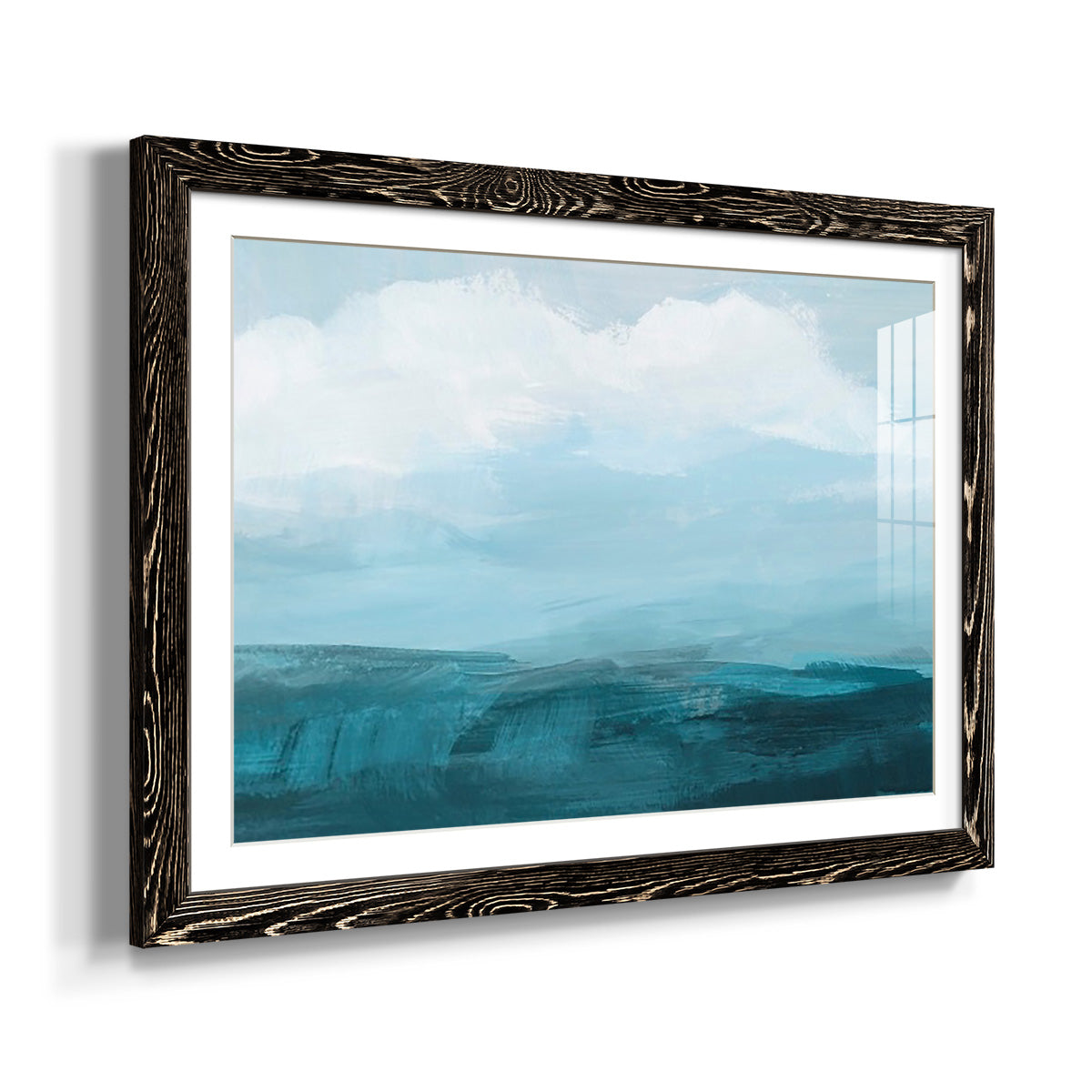 Azure Rising II-Premium Framed Print - Ready to Hang