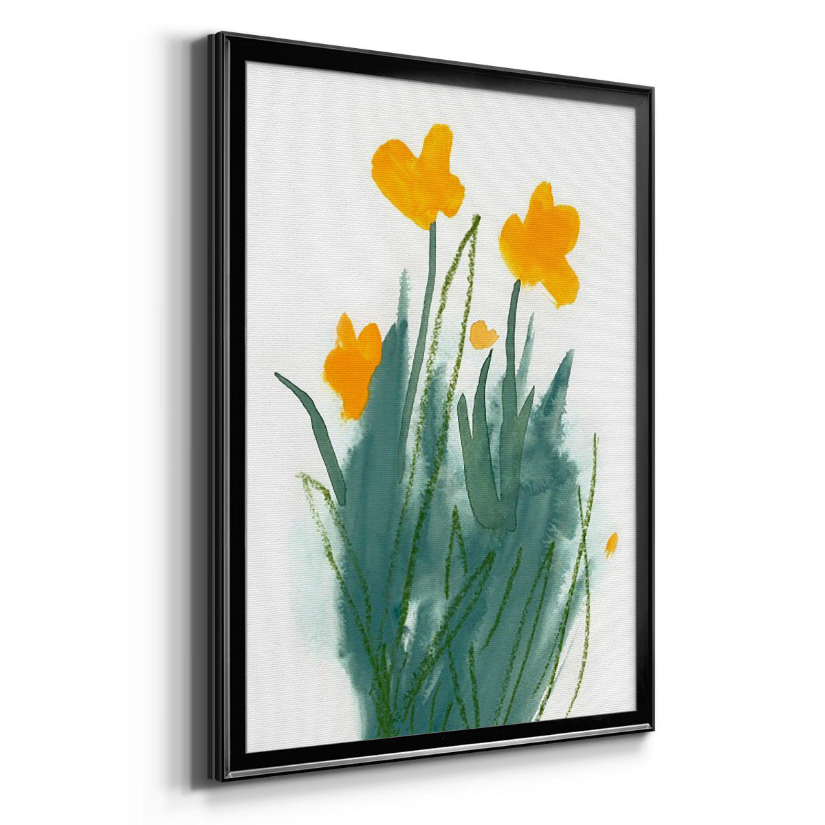 Daffodil Bunch I Premium Framed Print - Ready to Hang