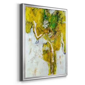 Golden Foliage I Premium Framed Print - Ready to Hang