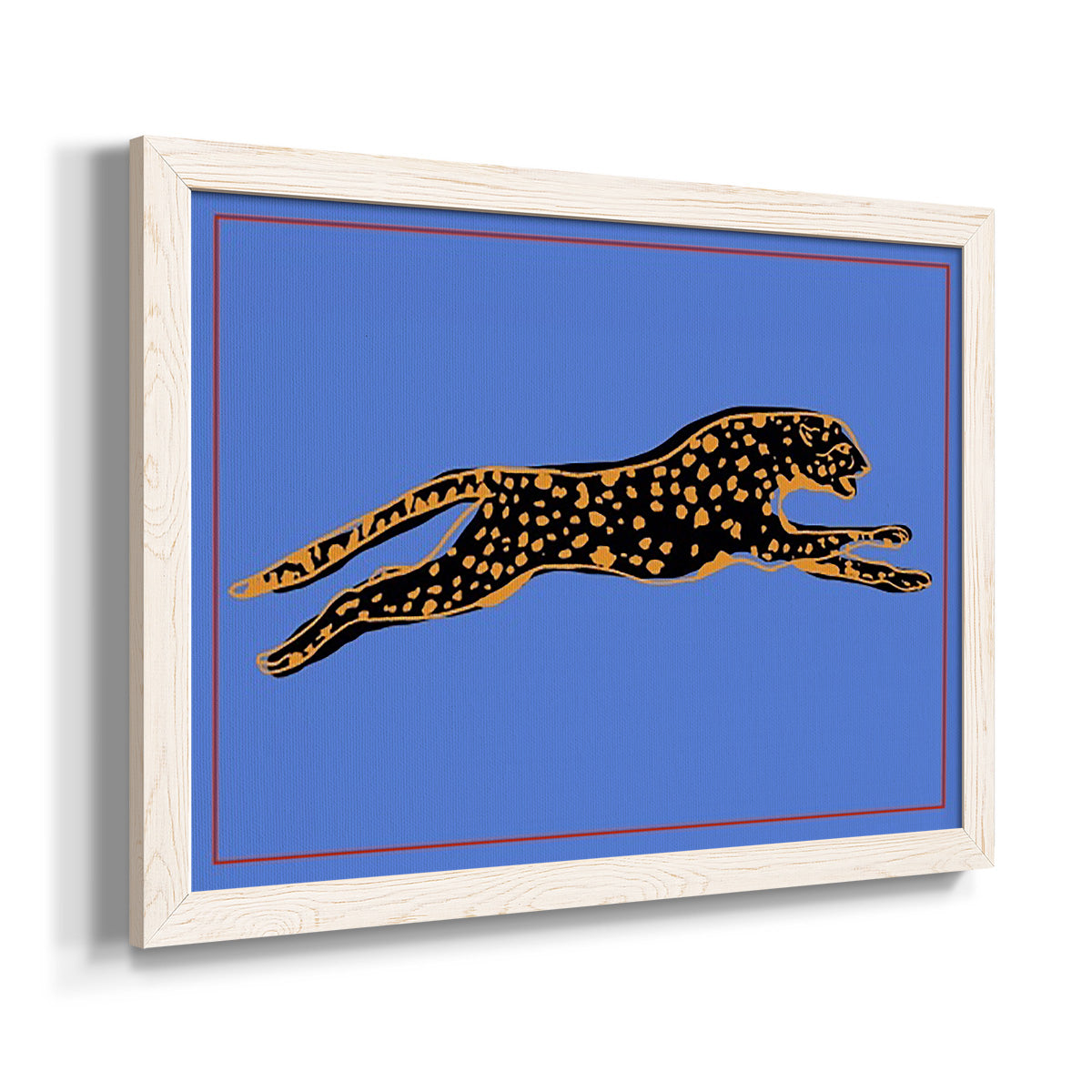The Wild Leopard II-Premium Framed Canvas - Ready to Hang