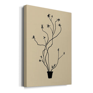 Spring Sprig Vase II Premium Gallery Wrapped Canvas - Ready to Hang