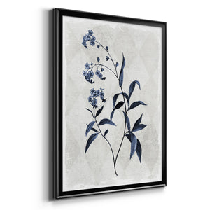 Harlequin Botanical I Premium Framed Print - Ready to Hang