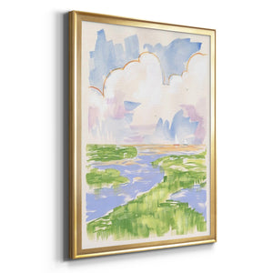 Low Country River Vista II Premium Framed Print - Ready to Hang