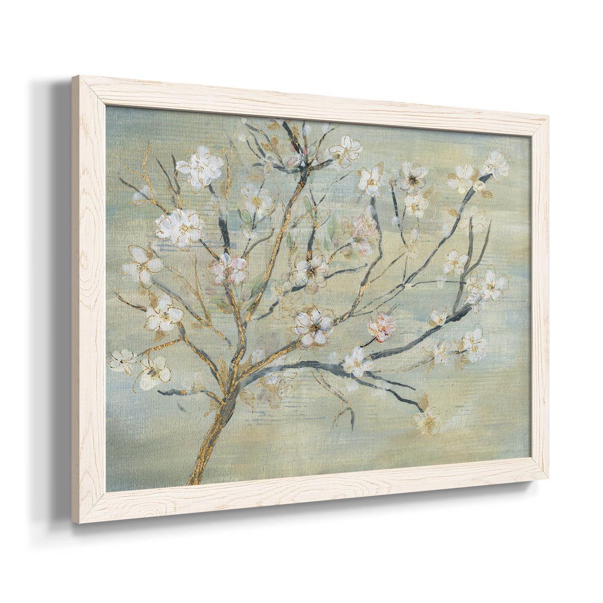 Blossoms & Spring Rain-Premium Framed Canvas - Ready to Hang